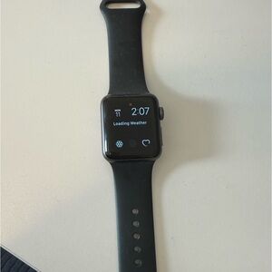 Apple Watch Series 3 black with cellular enablement